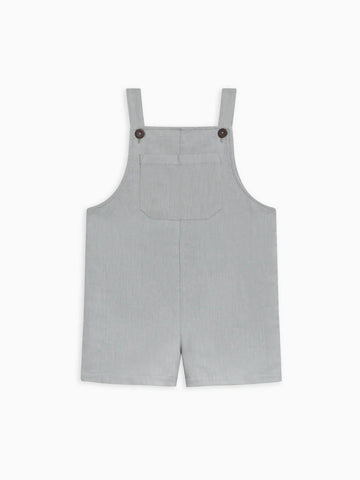 Linen Boy Overalls in blue